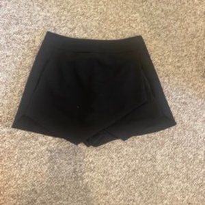 Black Envelope Skort